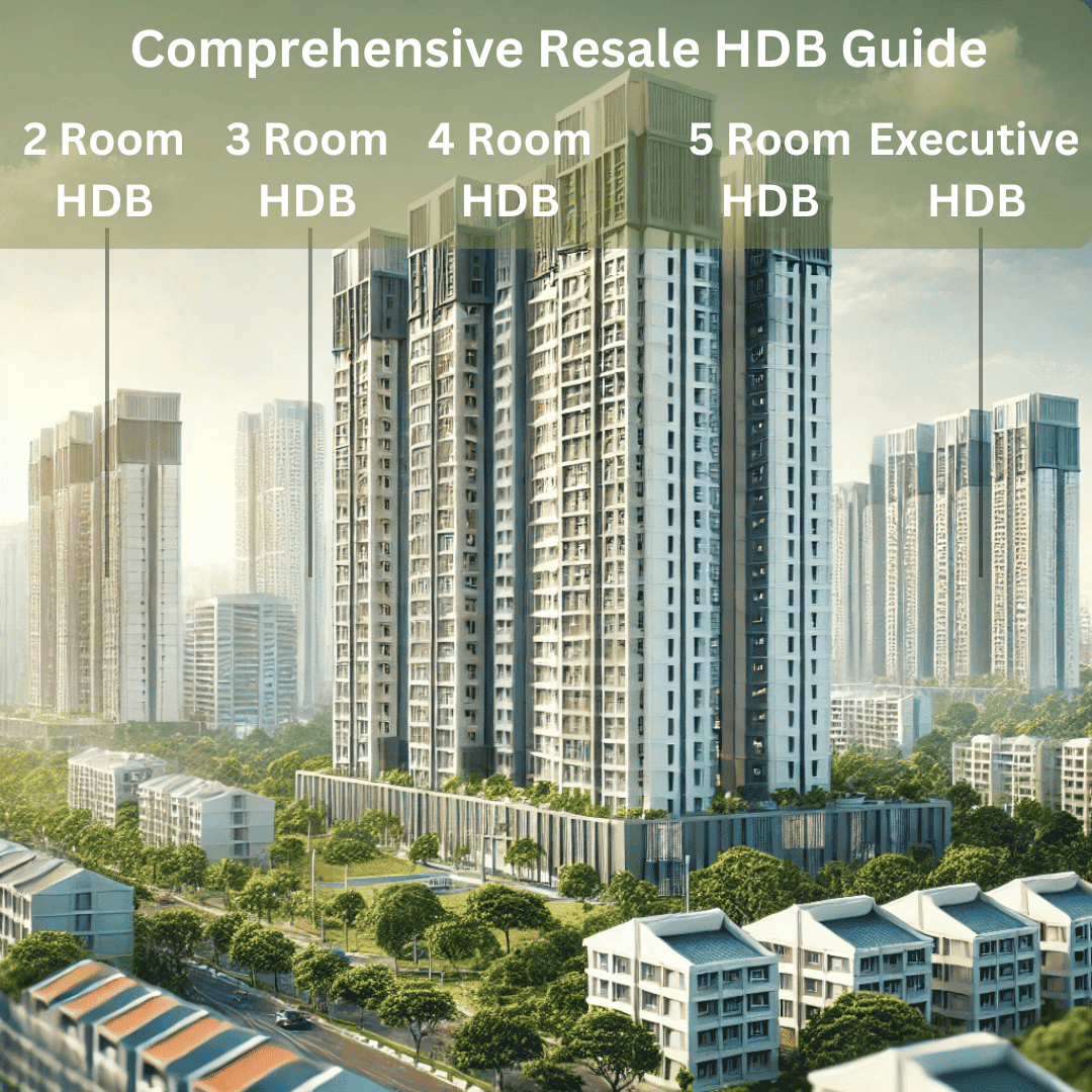 Comprehensive Resale HDB Guide: 2-Room, 3-Room, 4-Room, 5-Room, Executive Apartments, and Maisonettes in Singapore