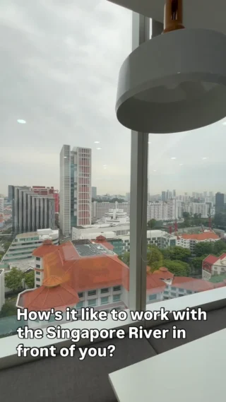 Image 61: How's it like to work with the Singapore River in front of you? Let's play a game - guess who works where! 👀